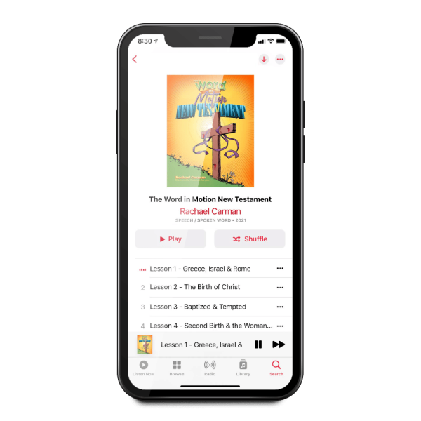 The Word in Motion New Testament Audiobook